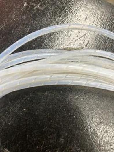 Used Spiral Cut Tubing, Clear, 1/4 inch - 50ft. roll - GHA-155-C0