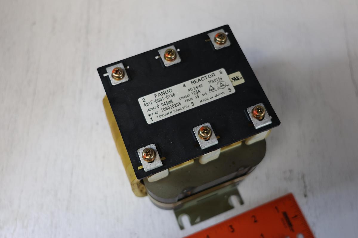 Used FANUC Reactor A81L-0001-0158 – Genuine OEM Industrial Component 