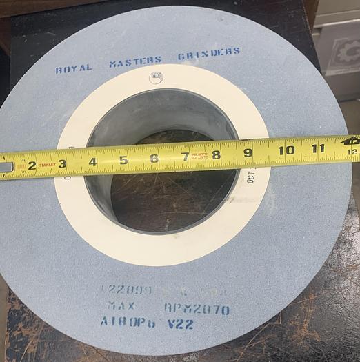 Royal Master Grinders 12x5x3 Grinding Wheel 2070 Max RPM