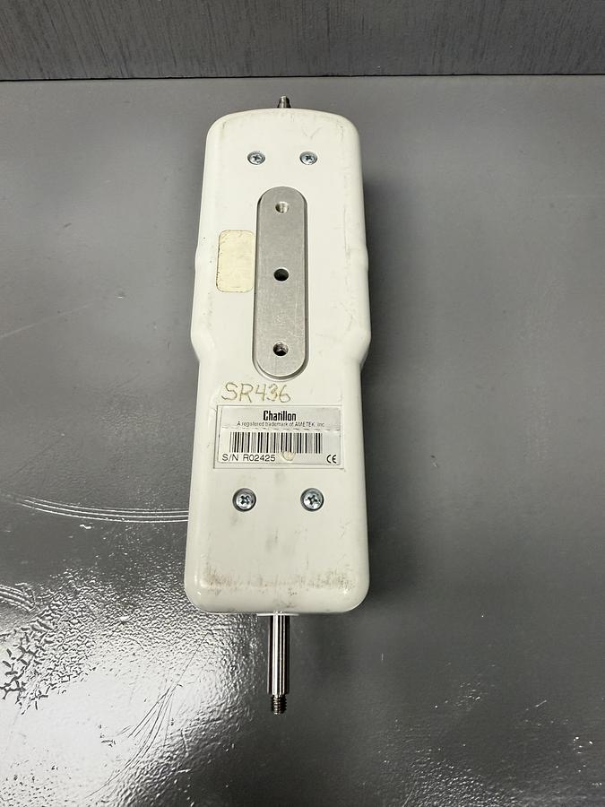 Used Chatillon LG-050 Mechanical Force Gauge – 50 lb x 0.25 lb – Push/Pull Analog Tension & Compression Tester GHC-40