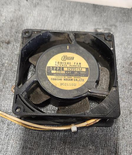 Used Tobishi Fan Type N3951M, 220V AC, 508/60Hz - GHA-43