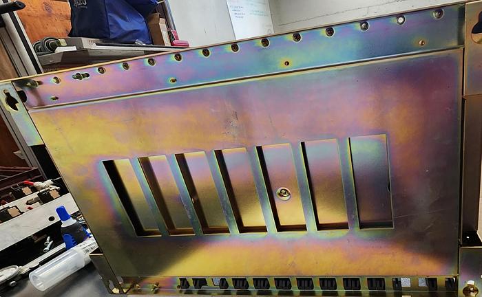 Used  Yaskawa JZNC-IRK22M Drive Chassis and Multiple Boards JZNC IRK22M - GHA-45