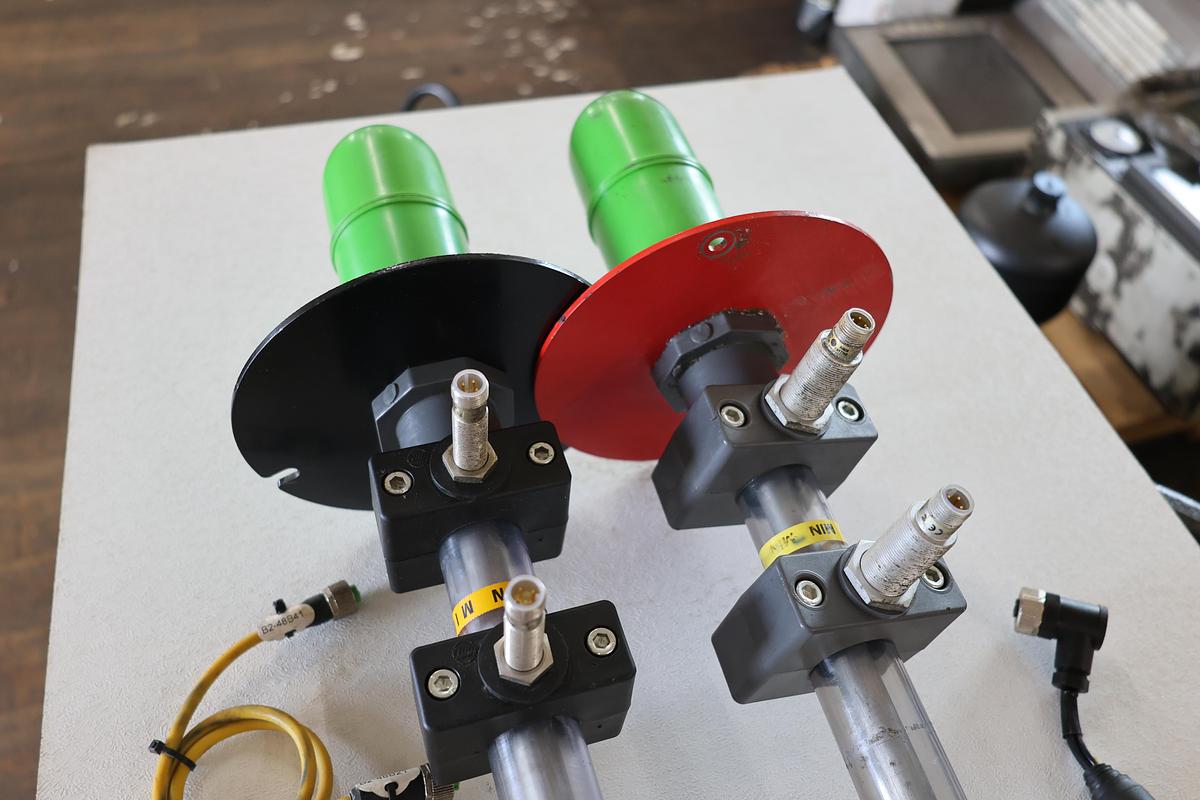 Used Industrial Magnetic Float Level Sensor Assemblies Lot of 2 Adjustable Used