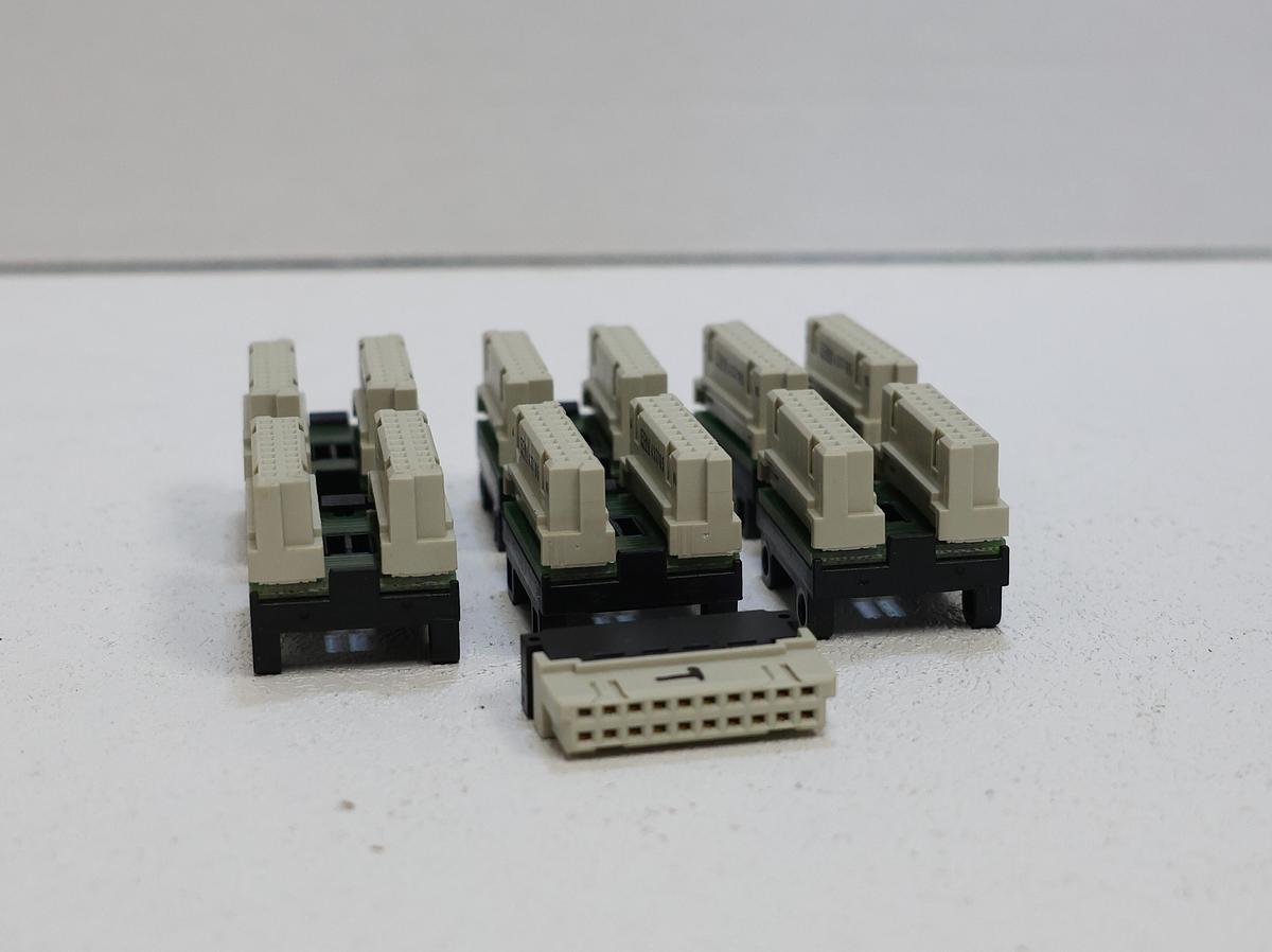 Used PILZ ERNI 433765 Safety Relay Connector Module PN 95425 Bus Connector Lot of 6