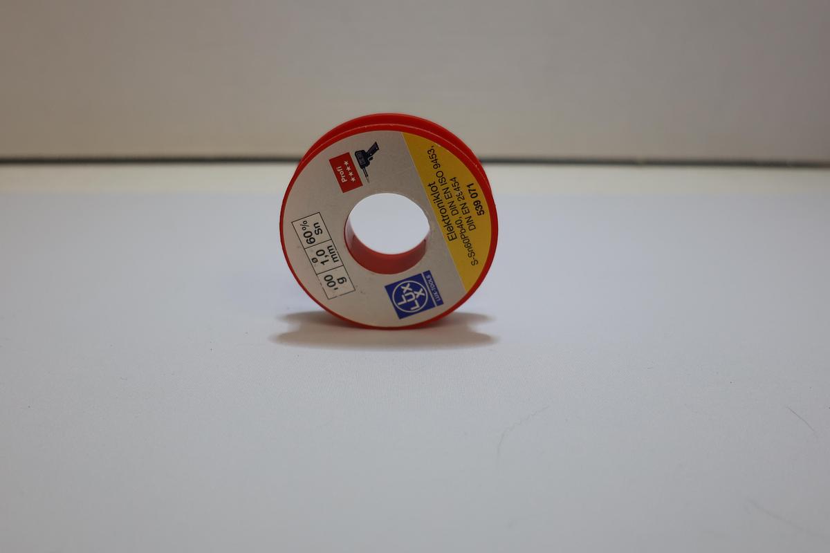 LX Elektroniklot Sn60Pb40 1.0mm Rosin Core Solder 100g New Unused