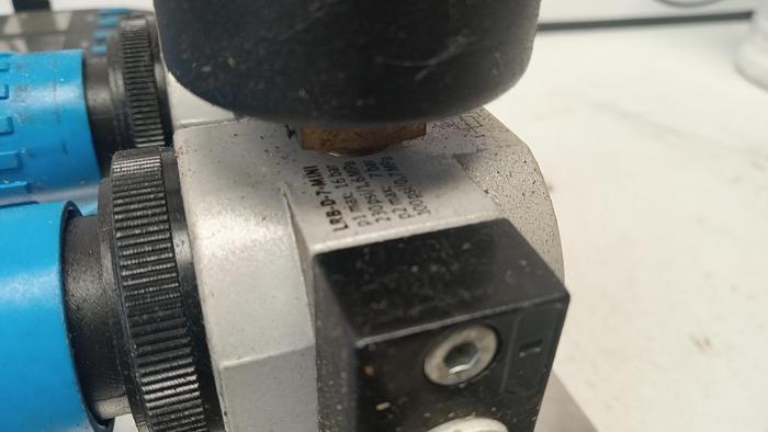 Used Charmilles CMM Roboform 550 FESTO 1955542 Pneumatic Control Panel GH508