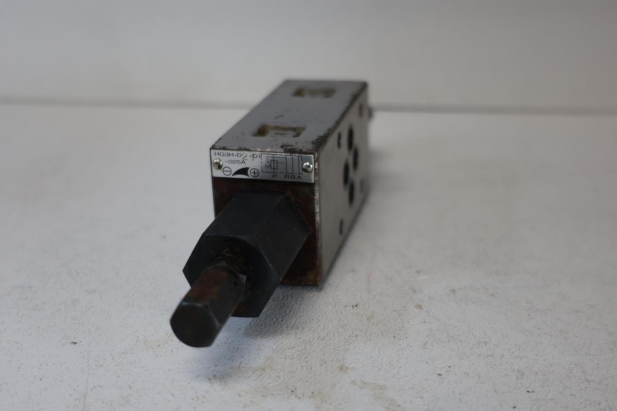 Used Hytegra Modular Pressure Reducing Valve HG3H-P-D4-025B