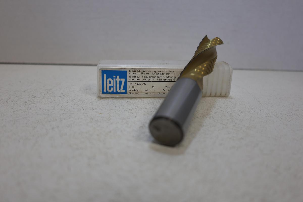 Used Leitz Marathon 20mm Spiral Roughing Finishing Router Bit Z3 HC NEW