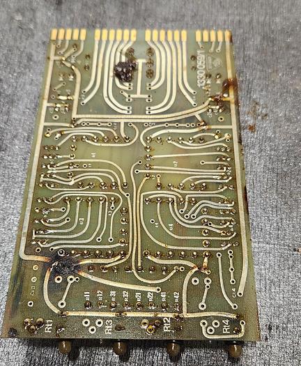 Parts Only Studer PC Print Board 1330059/1 - For Parts Only - GHB-44