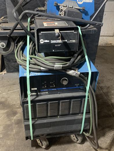 Used Miller Deltaweld 652 Dc Power Source With 70 Series 24V Wire Feeder GHC-co#4