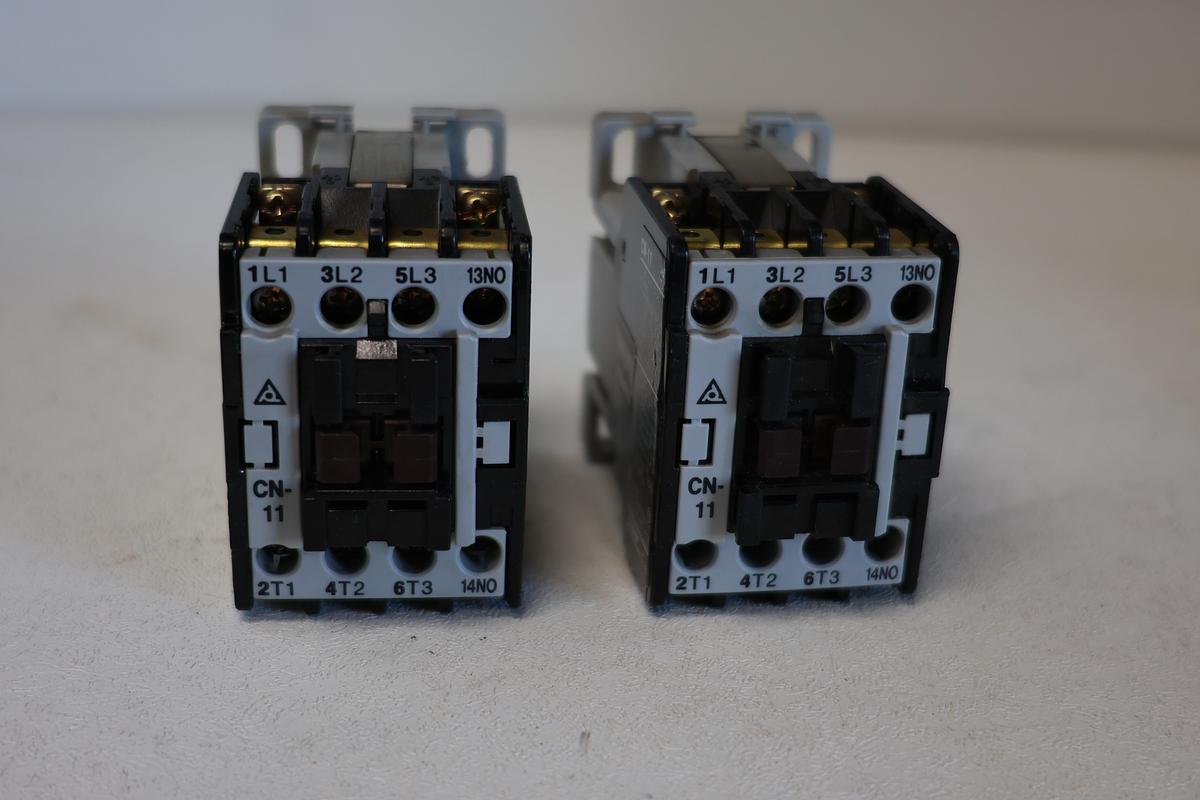 Used (Lot of 2) TAIAN CN-11 Magnetic Contactor – 600V Model: CM FN0826 GHA-161