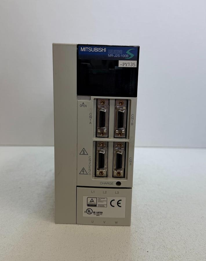 Used Mitsubishi MR-J2S-100B AC Servo Drive Amplifier 1kW MELServo Tested Working