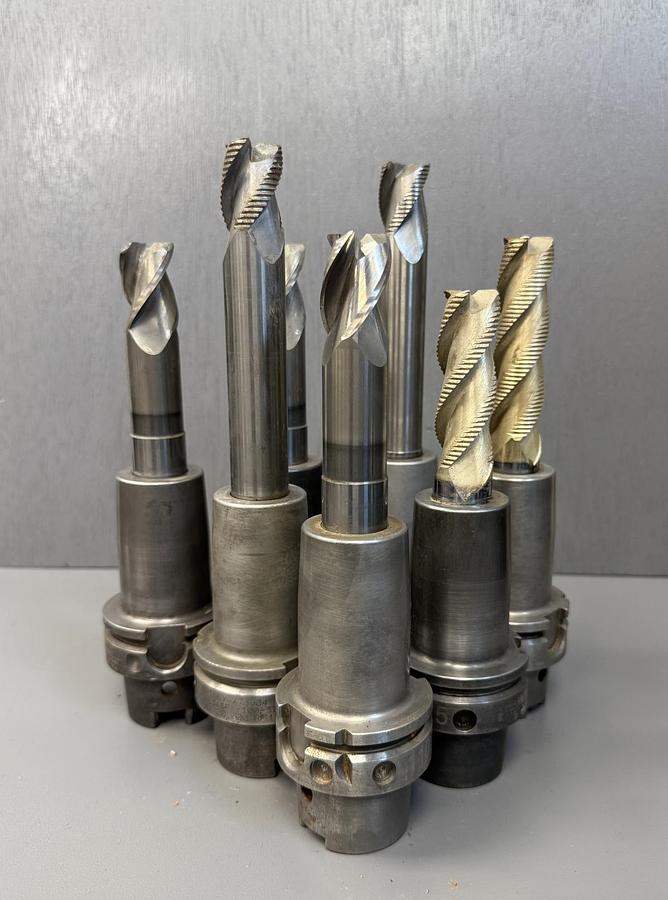 Used BRINEY HSK63ASF-100-374 Shrink Fit Tool Holder GHA-49