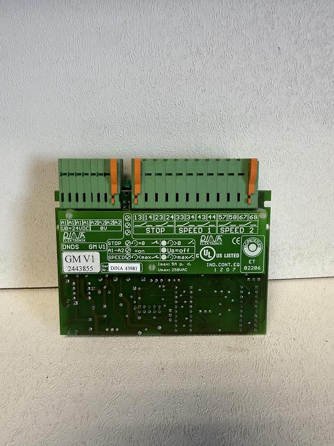 Used Dina Elektronik DNDSGM V1 Encoder Circuit Board GHA-22