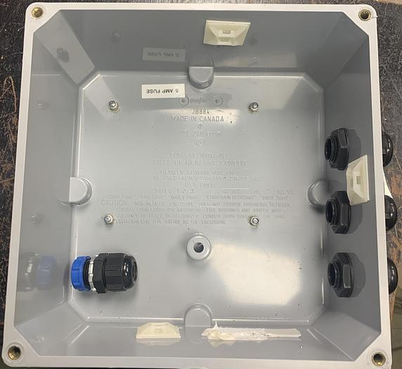 Used Scepter JB884 8x8x4 Electrical Junction Box