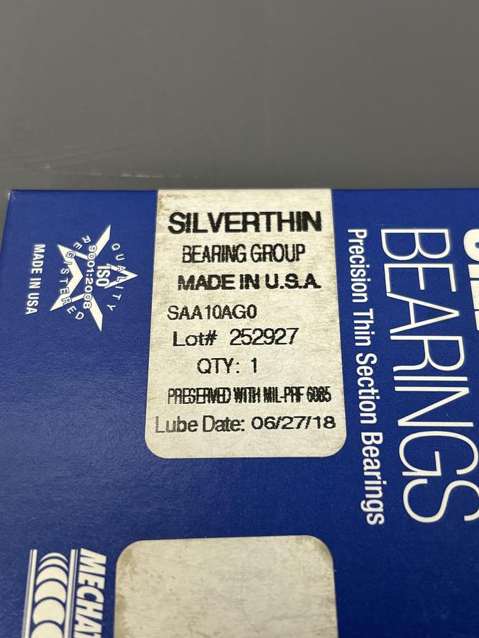 Used Silverthin bearing group SAA10AG0