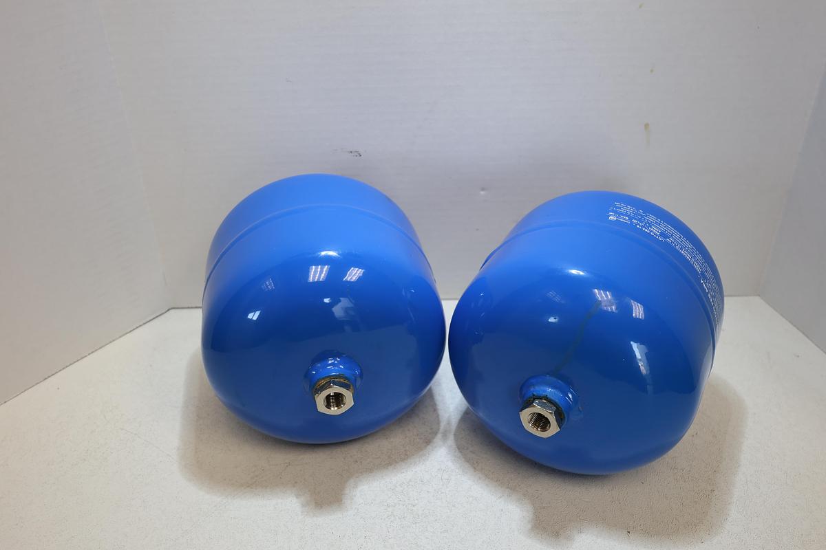 Used Rocco 2.5L Compressed Air Reservoir Tank 11 Bar Steel Receiver Made Italy