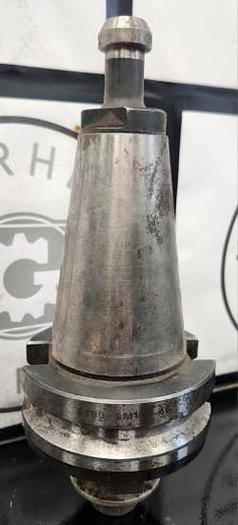 Used BT50 RICHMILL 1 1/2 PILOT O.D. 5/8 KEY FACE MILL TOOL HOLDER BT50-SM11/2-45 -GHA-153-OBO