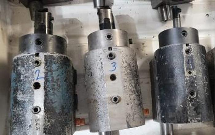 Used Mazak ST-40 2" Boring Bar Holder with various bars - see pictures - GHB-