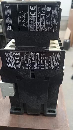 Used Telemecanique LP1 D1210 Contactor w/LA1-DN04 Aux Contact Block - GHA-100