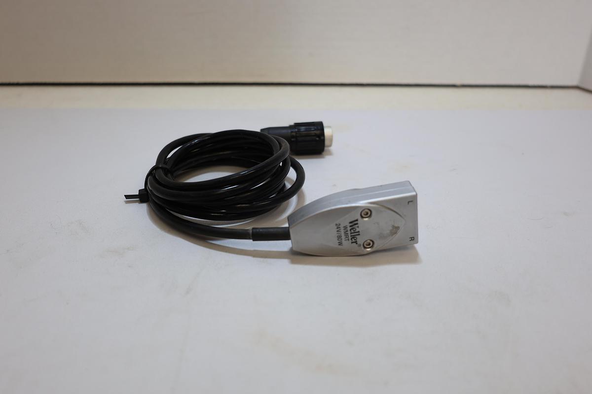 Used Weller WMRT Micro Soldering Tweezer Handpiece 24V 80W 5-Pin Used