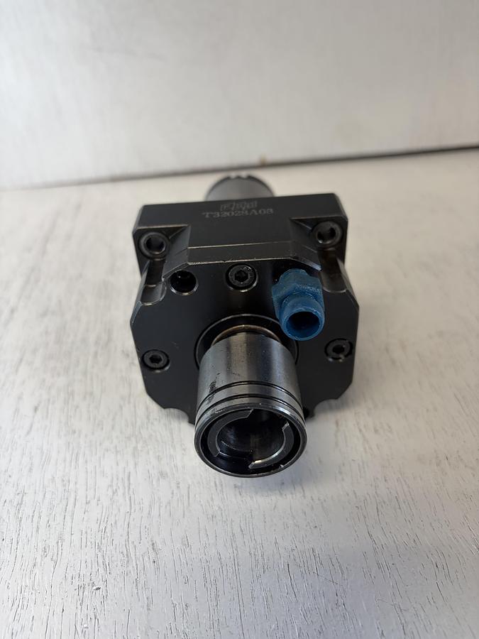 Used KSC ER20 CROSS DRILLING LATHE LIVE TOOL HOLDER w/ 40mm SHANK GHA-178