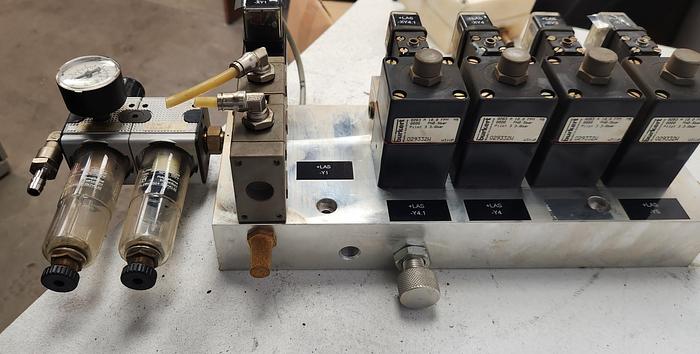 Used Burkert Valve Island for Bystronic BySprint 2512 Laser - GHB-88
