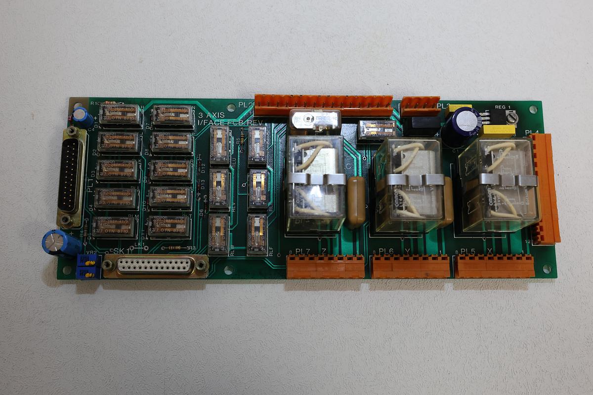 Used Simplex 562-727 Rev B Fire Alarm Motherboard PCB 414-044062-001 4100 Series