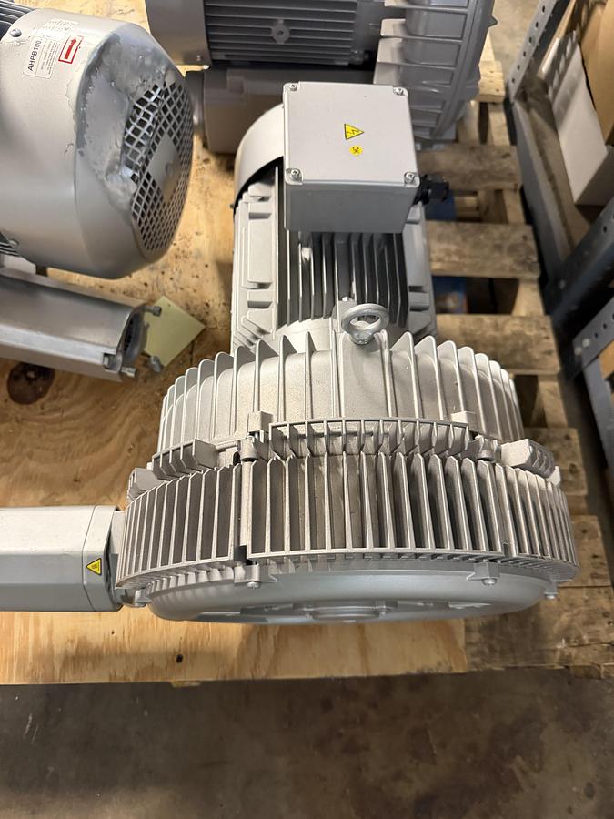 Used Fuji Electric 2VFB50-6.16-7W Regenerative Blower, 2 in., 6.16 HP, 3 Ph