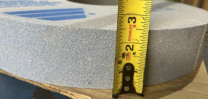 Used Norton 16" X 2.5" X 5" Grinding Wheel 5SG80-KVSP - GHC-1