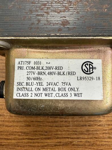 Used HONEYWELL AT175F-1031 CIRCUIT BREAKER TRANSFORMER GHA-144