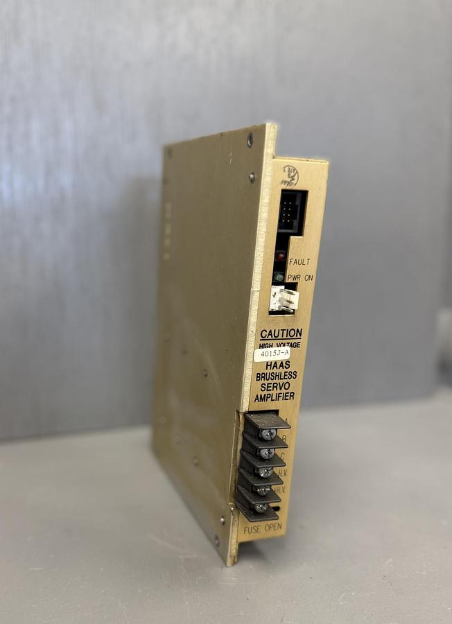 Used HAAS Brushless Servo Amplifier 4015J-A GHA-17