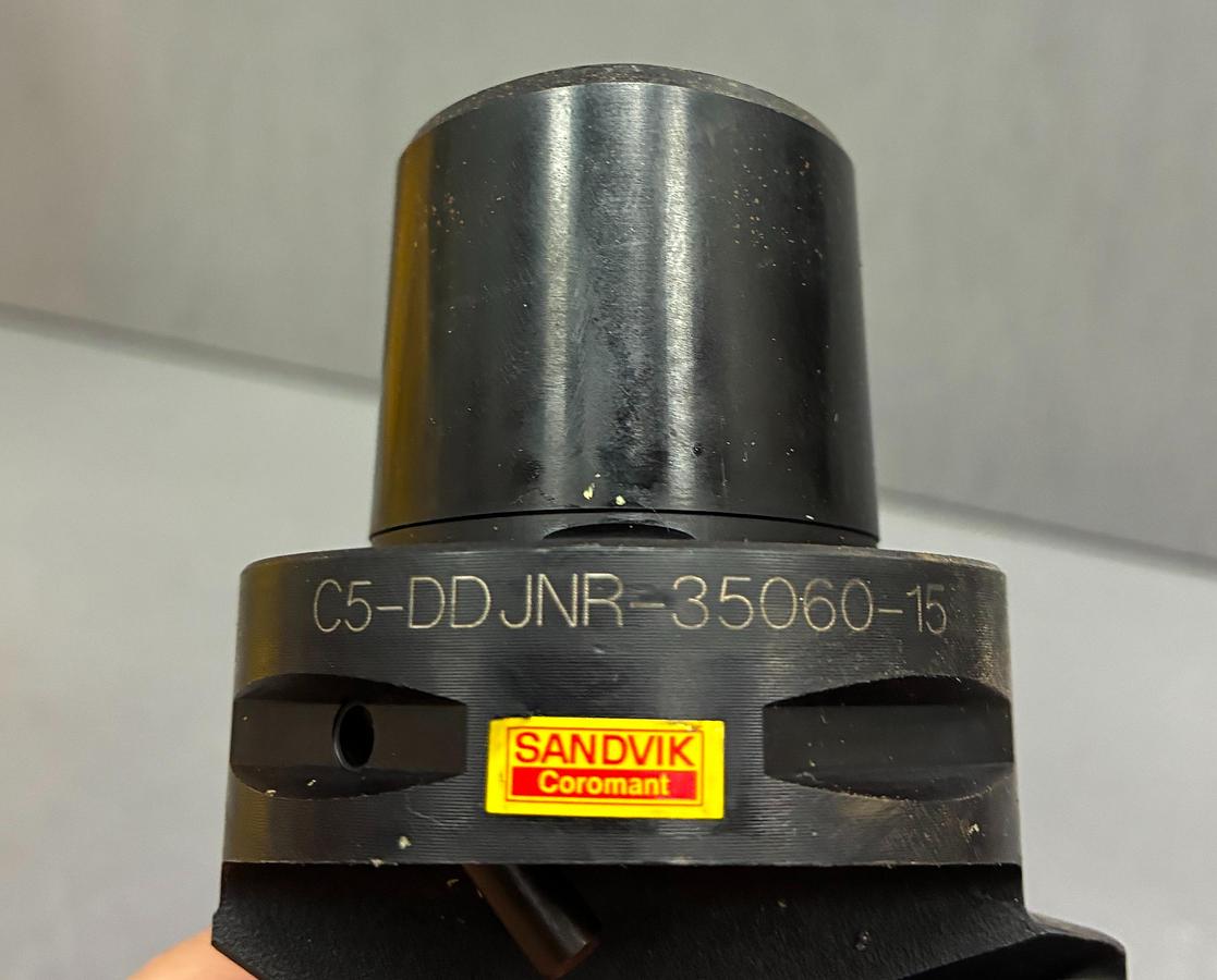 Used Sandvik Coromant C5‑DDJNR‑35060‑15 Capto Turning Tool Holder GHC-9