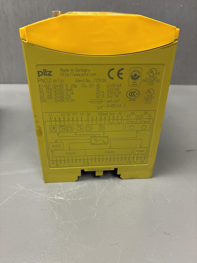 Used PILZ PNOZ M1P 773100 Safety Controller Base Unit – PNOZ multi, 24VDC GHC-38