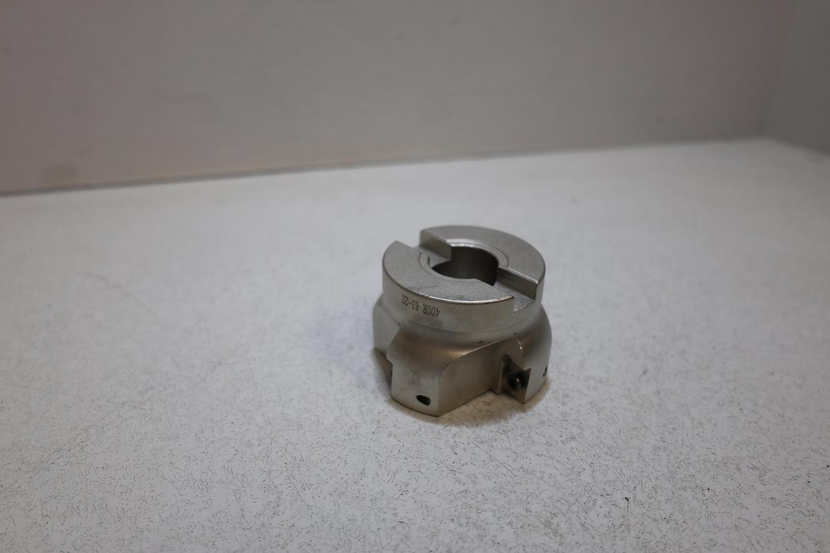 Used 400R 63-22 Indexable Face Mill Cutter 63mm Shell Mill 22mm Arbor Used