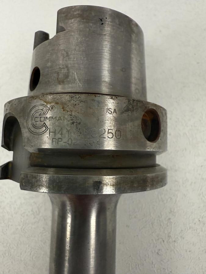 Used Command HSK Shrink Fit Tool Holder H4Y4A0250 GHA-28