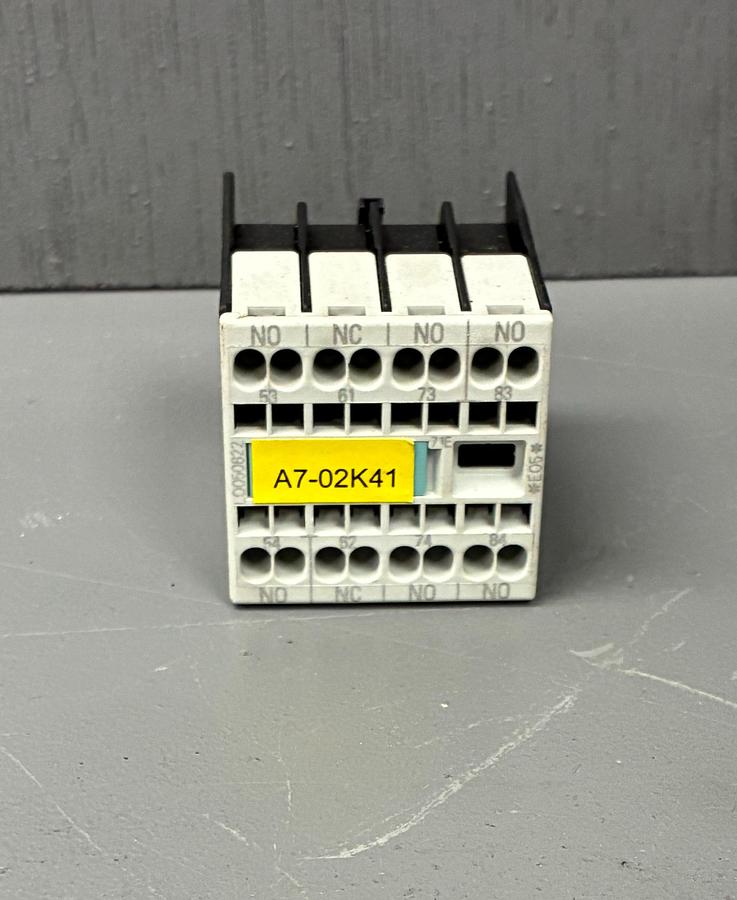 Used Siemens 3RH1911‑2GA31 Auxiliary Contact Block GHC-35