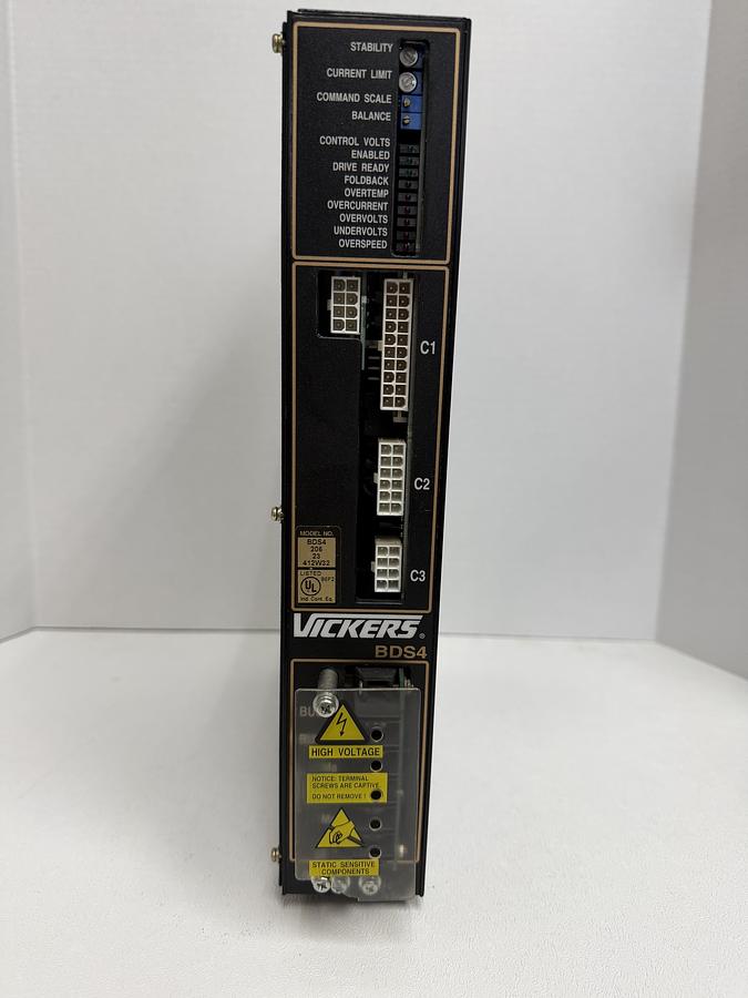 Used Cincinnati Milacron Vickers BDS4-206-23-412W32 Servo Drive GHA-51