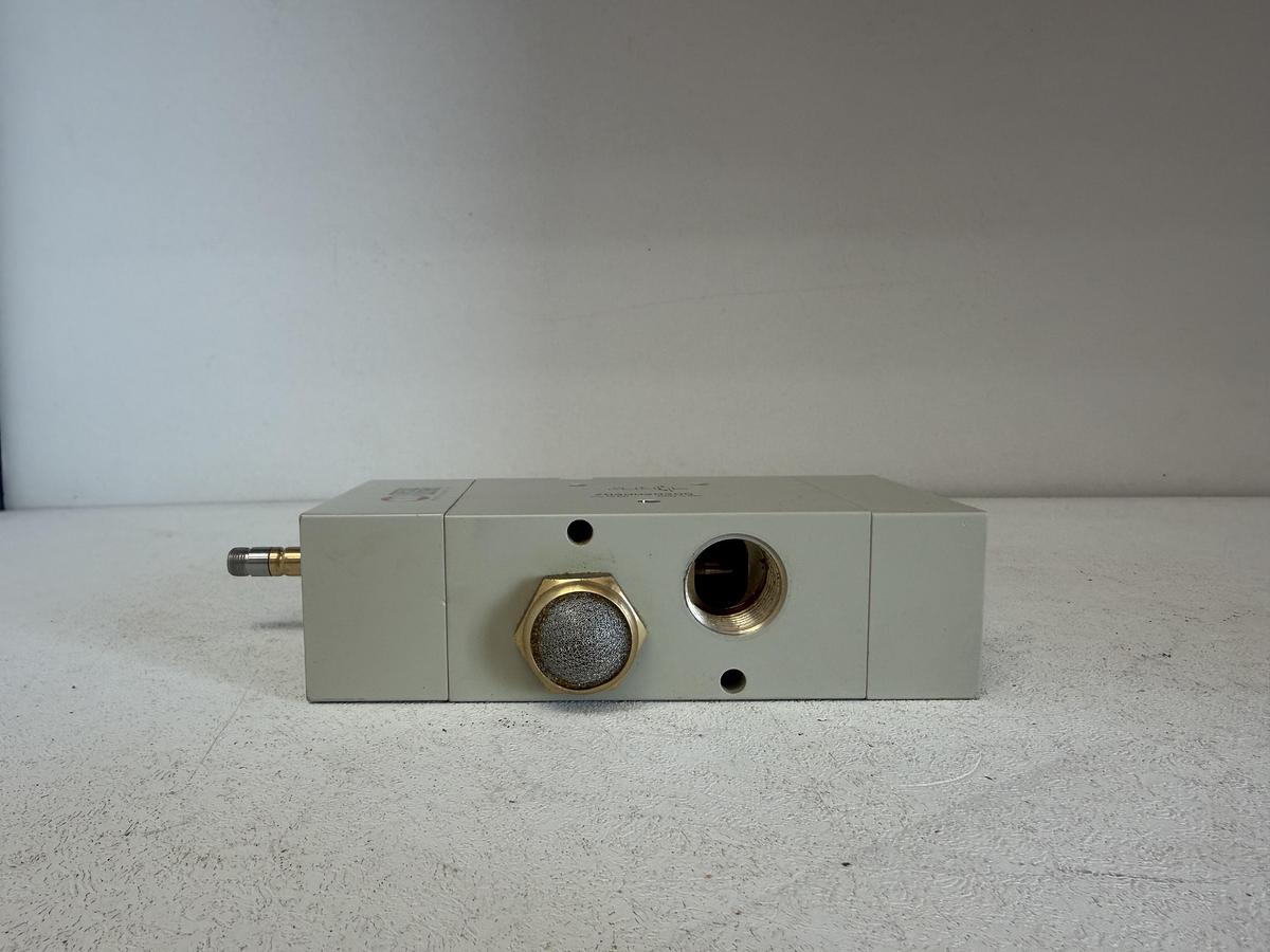 Used Metal Work Pneumatic 7030020200 Solenoid Valve, 3/2 NC, Mech Spring Reset, 1/2BSP, ADD Coil, GHA-178