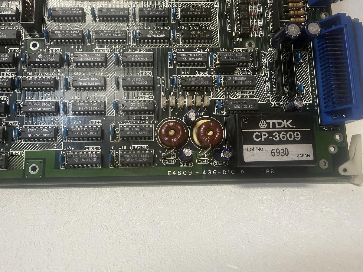 Used OKUMA Opus 5000 II SVP Board II E4809-436-016-D | CNC Control PCB GHA-37