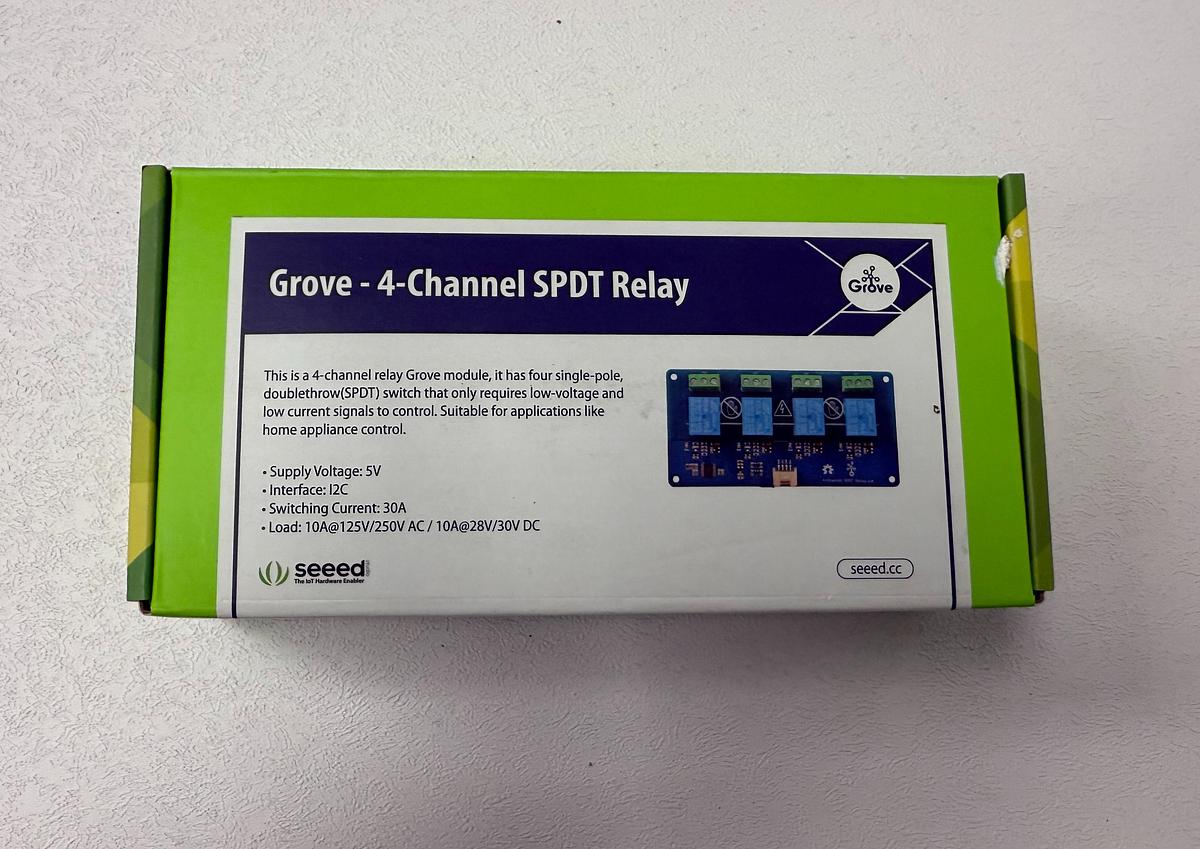 Used Grove - 4-Channel SPDT Relay MOA180522009 GHC-30 