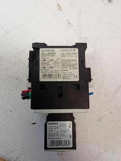 Used SIEMENS 3RT1026-3A Contactor 24V Coil 3RH1921-2FA22 GH118
