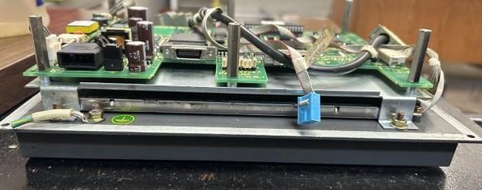 Used Fanuc A02B-0222-C058 Operator Panel LCD Unit - GHC-14