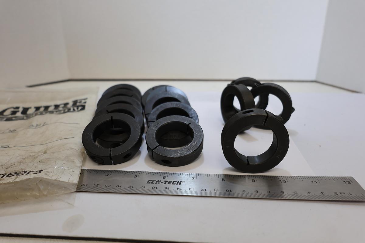 Lot of 16 McGuire 1-7/16" Shaft Collars Split Clamp 1 & 2 Piece New