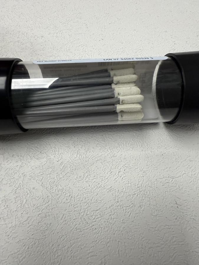 Used Fluke Networks NFC-SWABS-2.5MM (2799771) Fiber Optic Cleaning Swabs – 2.5mm Diameter