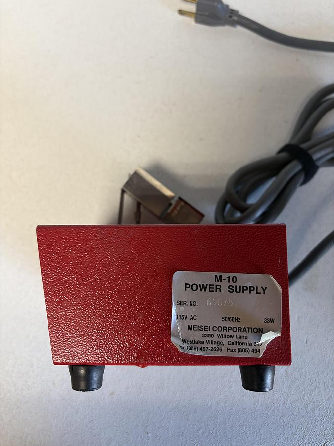 Used Hot Weezer M-10 Power Supply Meisei Co. GHC-53