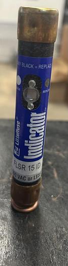 Used Lot of 2 Littelfuse FLSR 15 ID Dual-Element Time-Delay Fuse Class 600V-GHB-63-D17