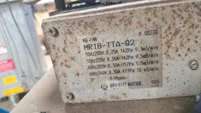Used Yaskawa D.C. Motor GEER-K Frame 1802P 3500RPM 220V 22-30kW GH0-0