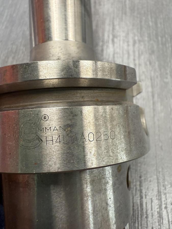 Used Command Shrink Fit HSK Tool Holder H4L4A0250 GHA-GS18