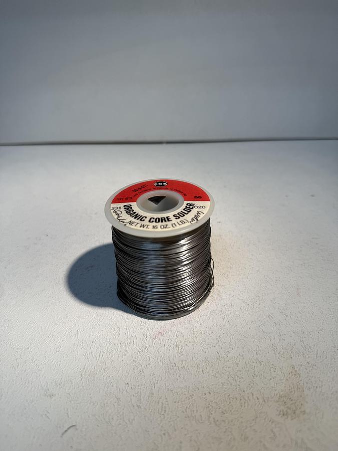 Used Kester Sn63 Solder Wire – .020" Diameter – Flux 331 – 66 Core – QQ-S-571 GHA-78